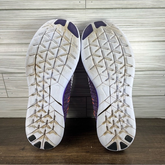 Nike Free RN FlyKnit Purple Women’s Shoes - Women’s Size 8 - Picture 8 of 9